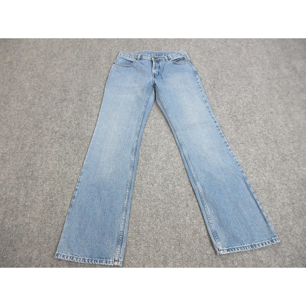 Vintage Harley Davidson Jeans Womens 6 Blue Light Wash Straight Denim Pants